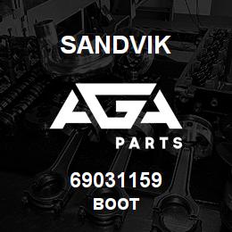 69031159 Sandvik BOOT | AGA Parts