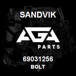 69031256 Sandvik BOLT | AGA Parts