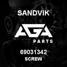 69031342 Sandvik SCREW | AGA Parts