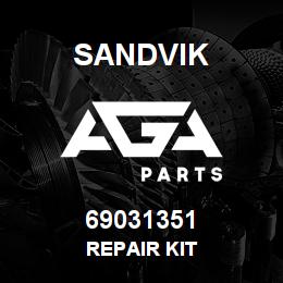 69031351 Sandvik REPAIR KIT | AGA Parts