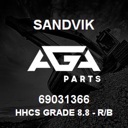 69031366 Sandvik HHCS GRADE 8.8 - R/B 06530386 RB | AGA Parts