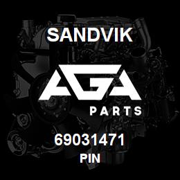 69031471 Sandvik PIN | AGA Parts
