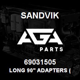 69031505 Sandvik LONG 90' ADAPTERS (ONE PIECE) | AGA Parts