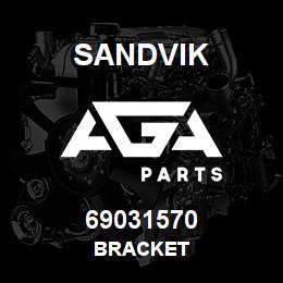 69031570 Sandvik BRACKET | AGA Parts
