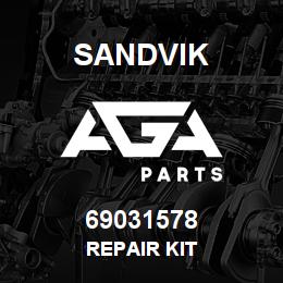 69031578 Sandvik REPAIR KIT | AGA Parts