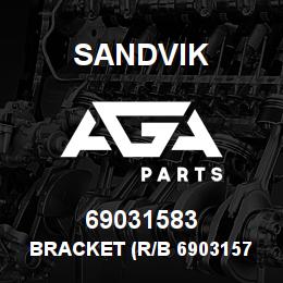69031583 Sandvik BRACKET (R/B 69031571) RB | AGA Parts