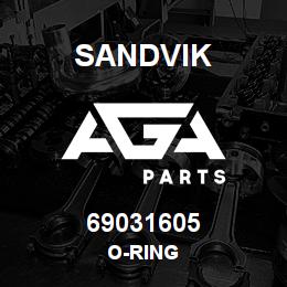 69031605 Sandvik O-RING | AGA Parts