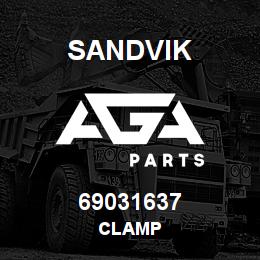 69031637 Sandvik CLAMP | AGA Parts