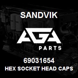 69031654 Sandvik HEX SOCKET HEAD CAPSCREW | AGA Parts