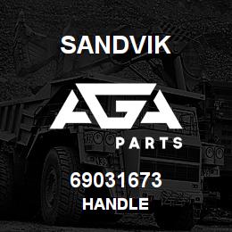 69031673 Sandvik HANDLE | AGA Parts