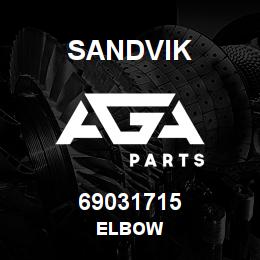 69031715 Sandvik ELBOW | AGA Parts