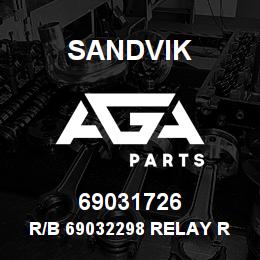 69031726 Sandvik R/B 69032298 RELAY RB | AGA Parts