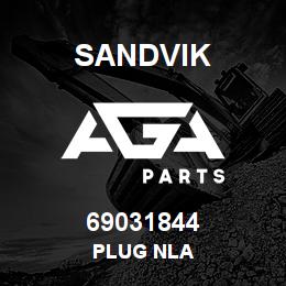 69031844 Sandvik PLUG NLA | AGA Parts