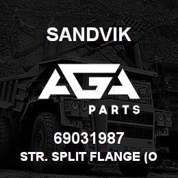 69031987 Sandvik STR. SPLIT FLANGE (ONE PIECE) | AGA Parts