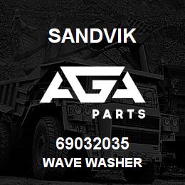 69032035 Sandvik WAVE WASHER | AGA Parts