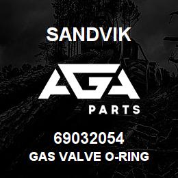 69032054 Sandvik GAS VALVE O-RING | AGA Parts