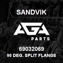 69032069 Sandvik 90 DEG. SPLIT FLANGE | AGA Parts