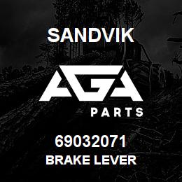 69032071 Sandvik BRAKE LEVER | AGA Parts