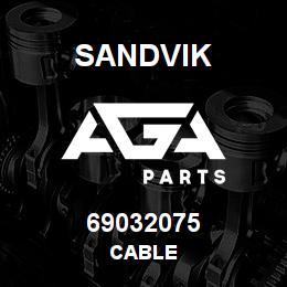 69032075 Sandvik CABLE | AGA Parts
