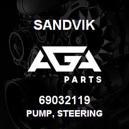69032119 Sandvik PUMP, STEERING | AGA Parts