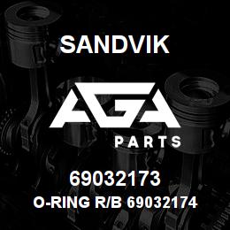 69032173 Sandvik O-RING R/B 69032174 KIT RB | AGA Parts
