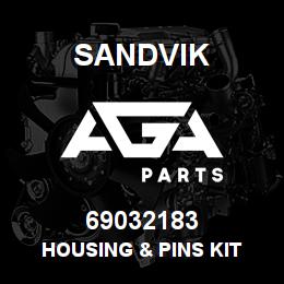 69032183 Sandvik HOUSING & PINS KIT | AGA Parts