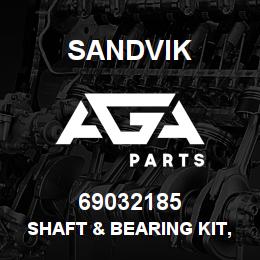 69032185 Sandvik SHAFT & BEARING KIT, SPLINED | AGA Parts
