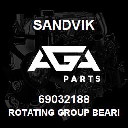 69032188 Sandvik ROTATING GROUP BEARING KIT | AGA Parts