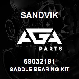 69032191 Sandvik SADDLE BEARING KIT | AGA Parts
