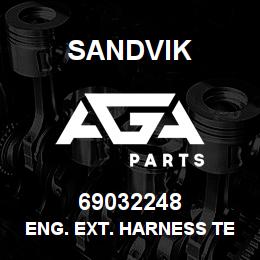 69032248 Sandvik ENG. EXT. HARNESS TECH 130 | AGA Parts