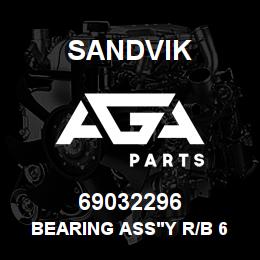 69032296 Sandvik BEARING ASS'Y R/B 65595023 RB | AGA Parts