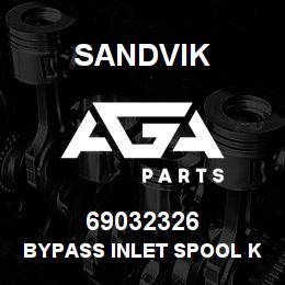69032326 Sandvik BYPASS INLET SPOOL KIT | AGA Parts