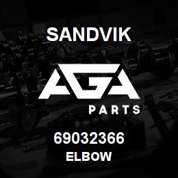 69032366 Sandvik ELBOW | AGA Parts
