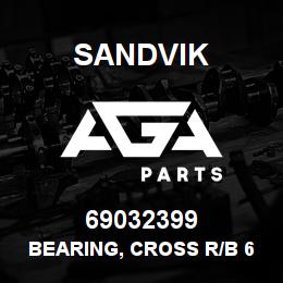 69032399 Sandvik BEARING, CROSS R/B 69011618 RB | AGA Parts