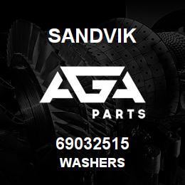 69032515 Sandvik WASHERS | AGA Parts