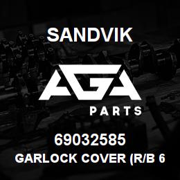 69032585 Sandvik GARLOCK COVER (R/B 64805246) RB | AGA Parts