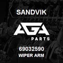 69032590 Sandvik WIPER ARM | AGA Parts