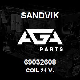 69032608 Sandvik COIL 24 V. | AGA Parts