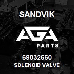 69032660 Sandvik SOLENOID VALVE | AGA Parts