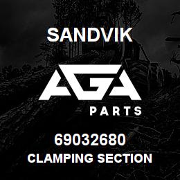69032680 Sandvik CLAMPING SECTION | AGA Parts