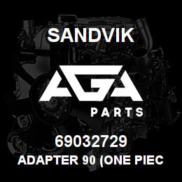 69032729 Sandvik ADAPTER 90 (ONE PIECE) | AGA Parts