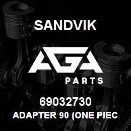 69032730 Sandvik ADAPTER 90 (ONE PIECE) | AGA Parts