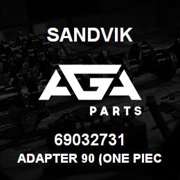 69032731 Sandvik ADAPTER 90 (ONE PIECE) | AGA Parts