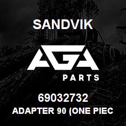 69032732 Sandvik ADAPTER 90 (ONE PIECE) | AGA Parts