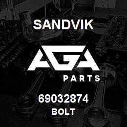 69032874 Sandvik BOLT | AGA Parts