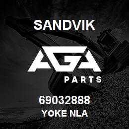69032888 Sandvik YOKE NLA | AGA Parts