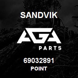 69032891 Sandvik POINT | AGA Parts