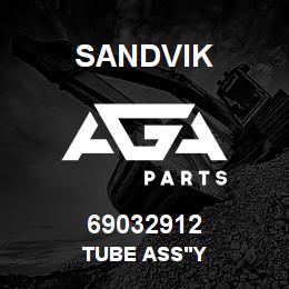 69032912 Sandvik TUBE ASS'Y | AGA Parts