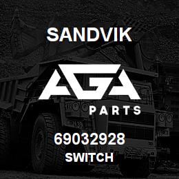 69032928 Sandvik SWITCH | AGA Parts
