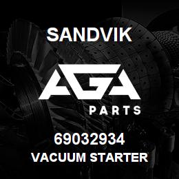 69032934 Sandvik VACUUM STARTER | AGA Parts